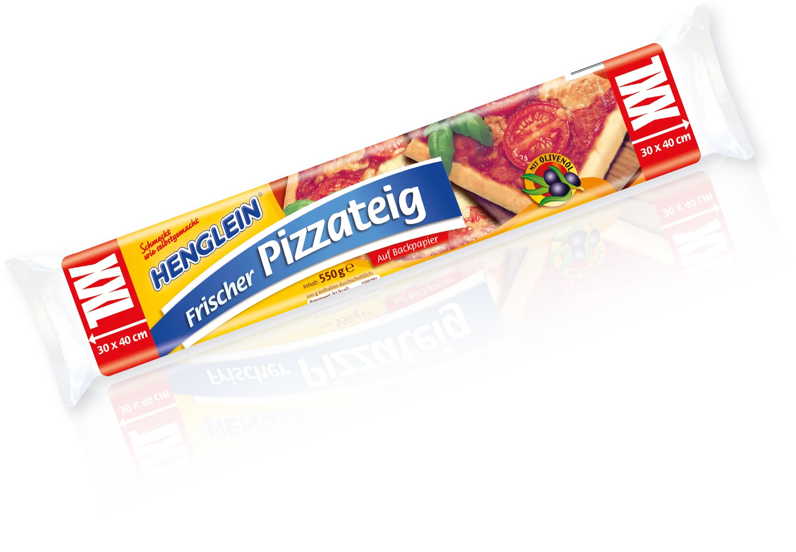 Frischer Pizzateig XXL von HENGLEIN