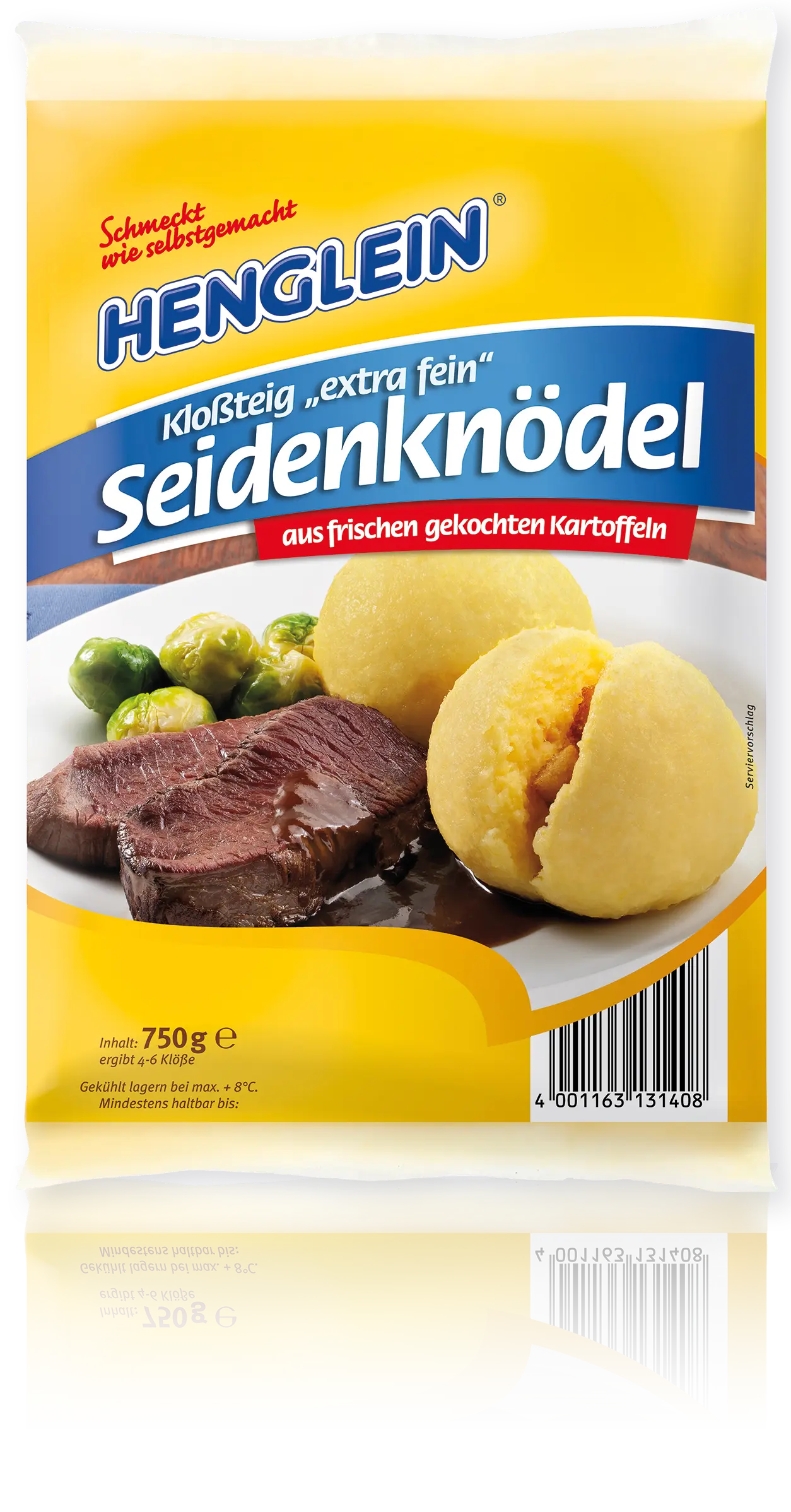 Kloßteig extra fein Seidenknödel von HENGLEIN